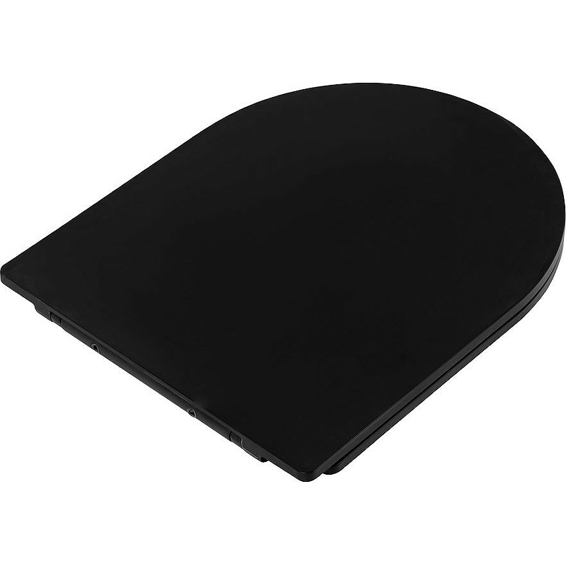 Сиденье для унитаза BelBagno Colorato BB062SC-MB черное, с микролифтом 