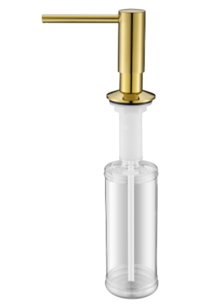 Дозатор для жидкого мыла Paulmark Decus D004-G золото  