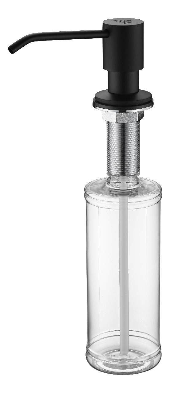  Дозатор для жидкого мыла Paulmark Rein D002-401 антрацит 