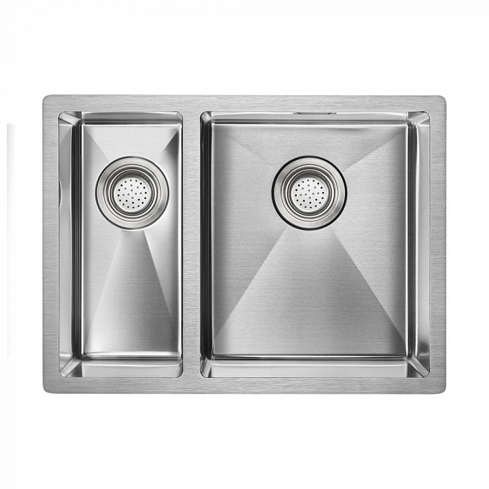 Кухонная мойка 59х44 Paulmark Annex PM545944-BSR нержавеющая сталь 