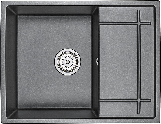 Кухонная мойка Granula GR-6501 шварц 