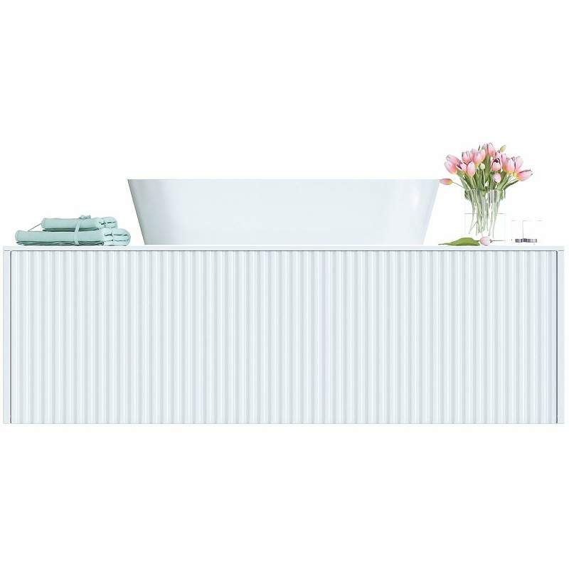 Тумба c раковиной 120 SanVit Рольф krolf1120 белая 