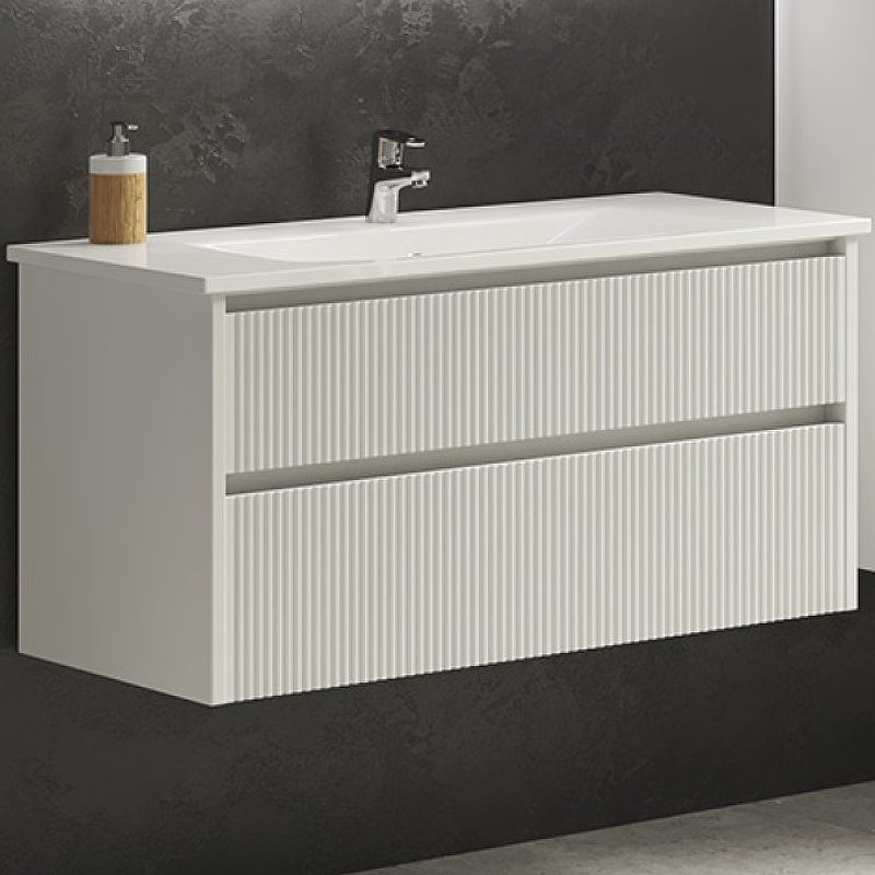 Тумба с раковиной 75х46 SanVit Рольф krolf2075 белый 