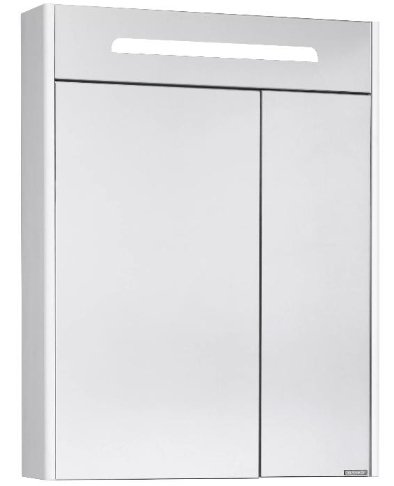 Зеркальный шкаф Aquaton Сильва 60x78 см дуб полярный 1A216202SIW70 