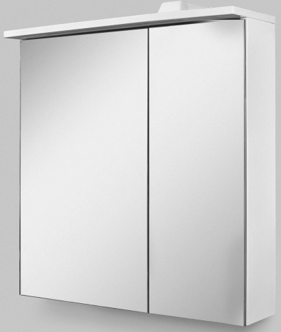  Зеркальный шкаф с Led-подсветкой 60x68 см Am.Pm Spirit M70AMCL0601WG белый  