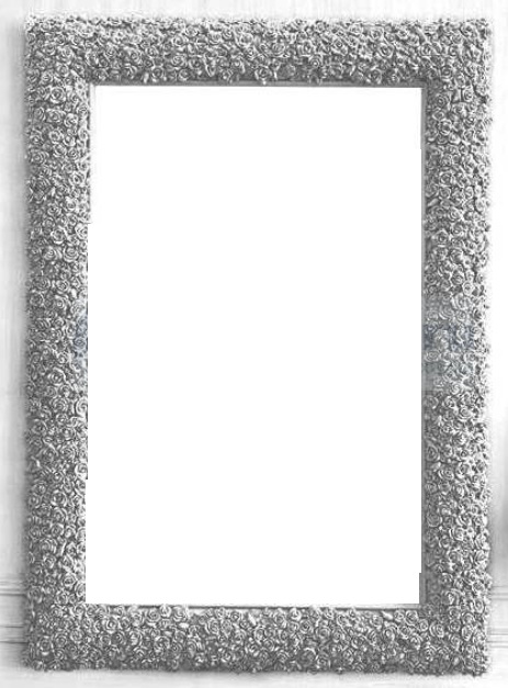  Зеркало 100x140 см Armadi Art Rose 540 серебро 