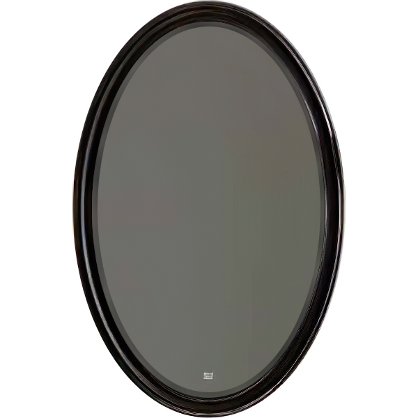 Зеркало 65 см Aqwella Clarberg Borgia черный BOR0210BLK 