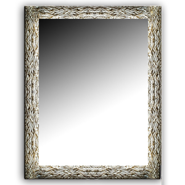  Зеркало 75x95 см Boheme Linea белый-золото 534  
