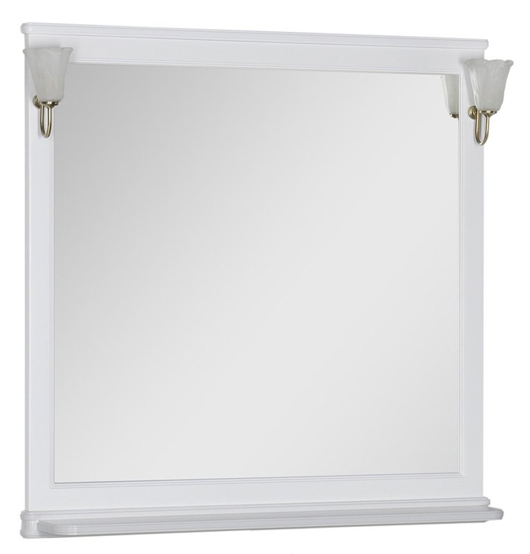 Зеркало Aquanet Валенса 110 белый 112x100 см 00180291 