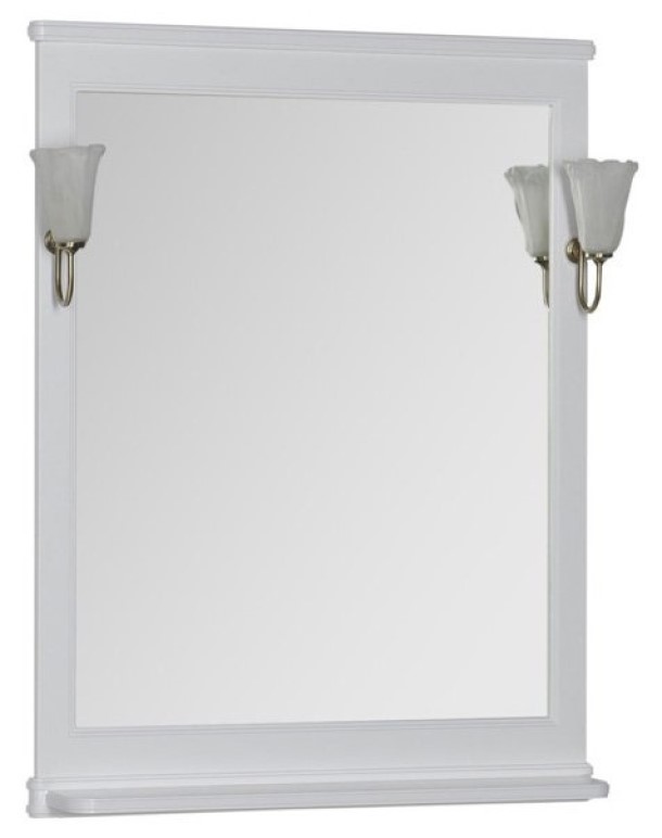 Зеркало Aquanet Валенса 70 белый 72x100 см 00180150 
