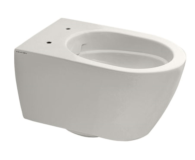 Унитаз подвесной Scarabeo Moon 5520/CL белый крышка дополнительно 