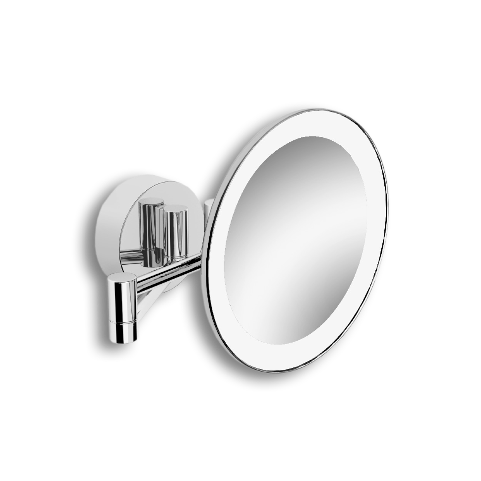 Зеркало поворотное космет. с подсветкой (71585-3) 