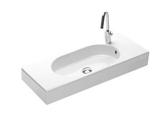 Раковина 80.5х35.5 Hatria Area Y0QB01 белая 