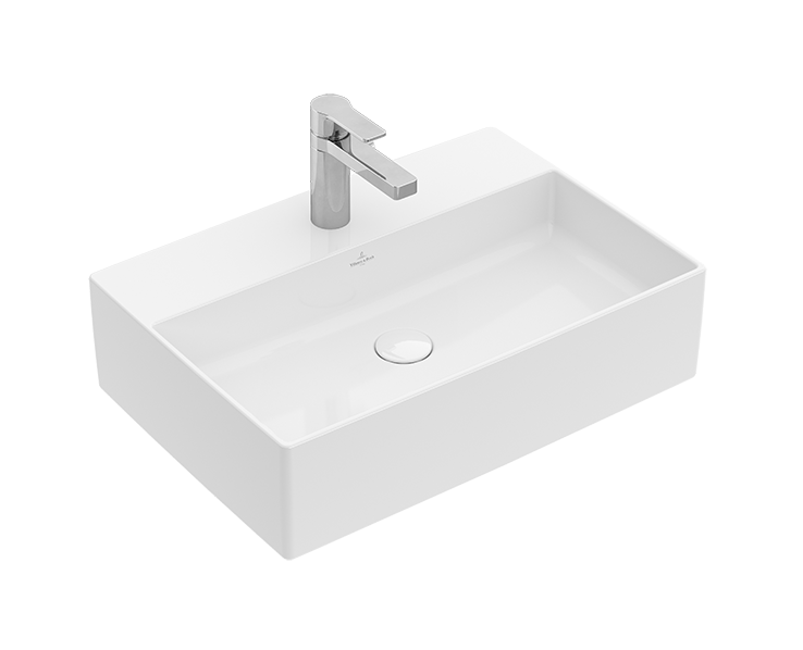 Раковина на столешницу 60х42 см Villeroy&Boch Memento 2.0 4A076001 белый альпин 