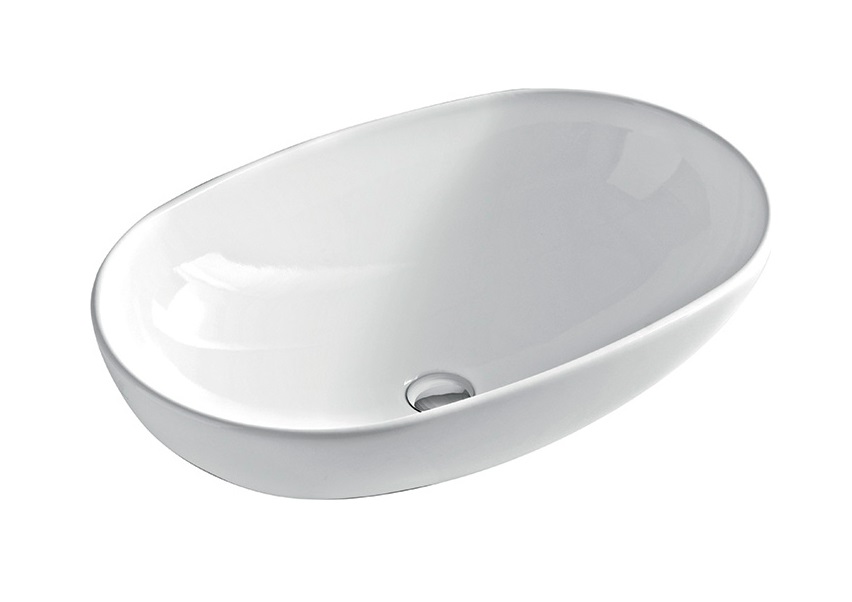 Раковина накладная 70x42 см ArtCeram La Сiotola LCL002 0100 белая 