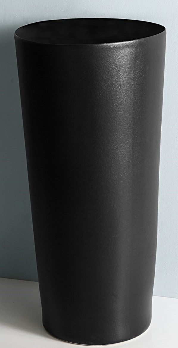 Раковина колонна 40x40 см Gid Nb130bg графит 