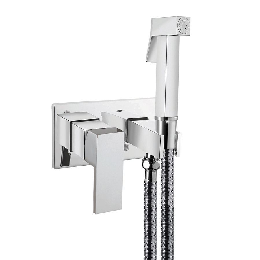 Гигиенический душ со смесителем Giulini Pablolux хром FSH22/PCR 