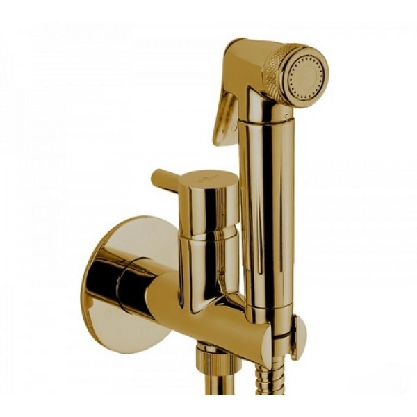 Cмеситель с гигиеническим душем  Webert Elio EL870301065  бронза 