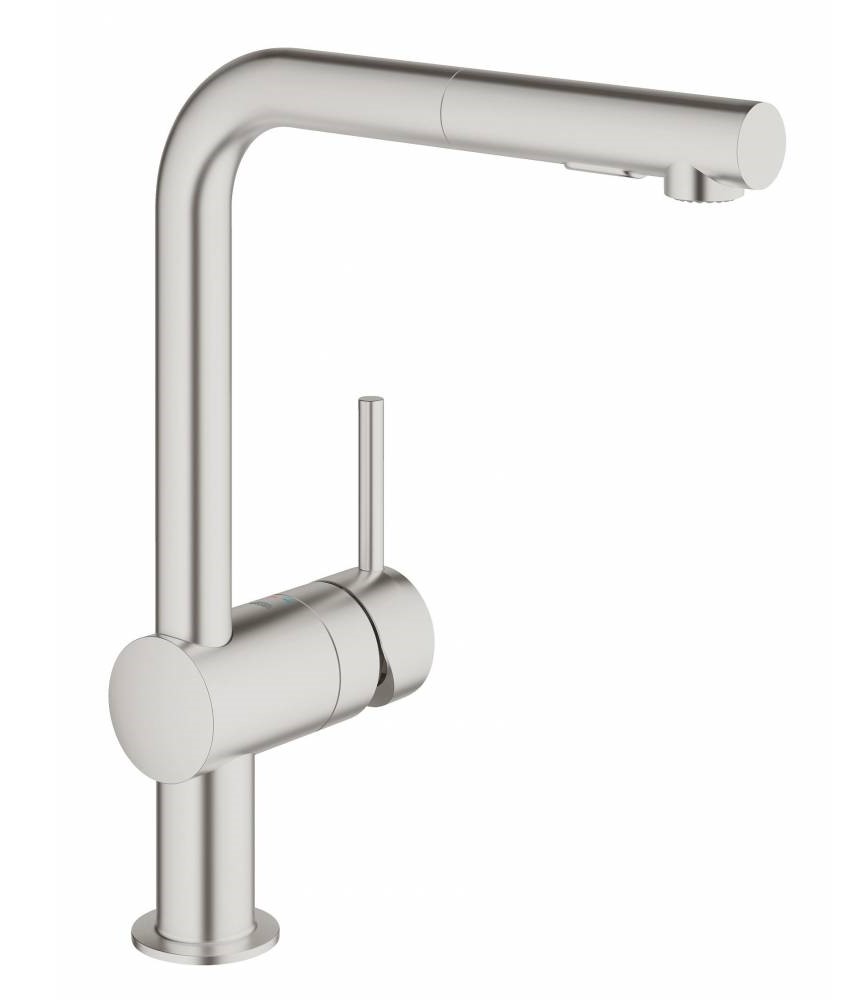 Смеситель для кухни Grohe Minta 30274DC0 сталь 