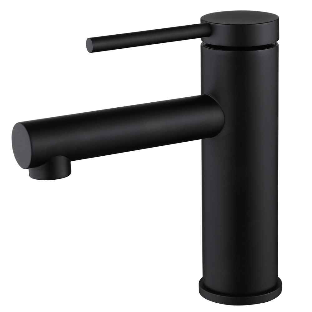 Смеситель для раковины Abber Emotion AF8810B черный матовый 