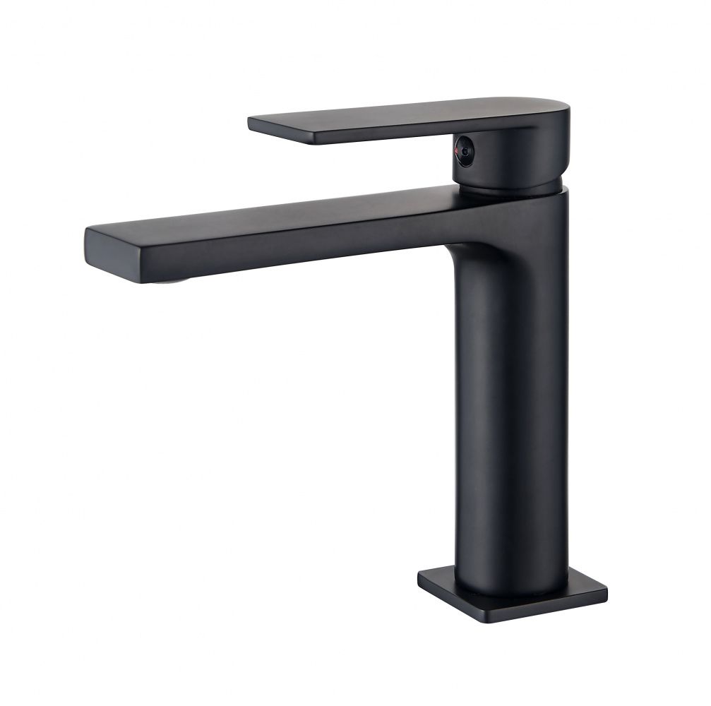 Смеситель для раковины AQG Alpha 01ALP100NG черный матовый 