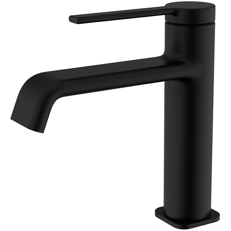 Смеситель для раковины AQUAme Asti AQM6410MB черный матовый 