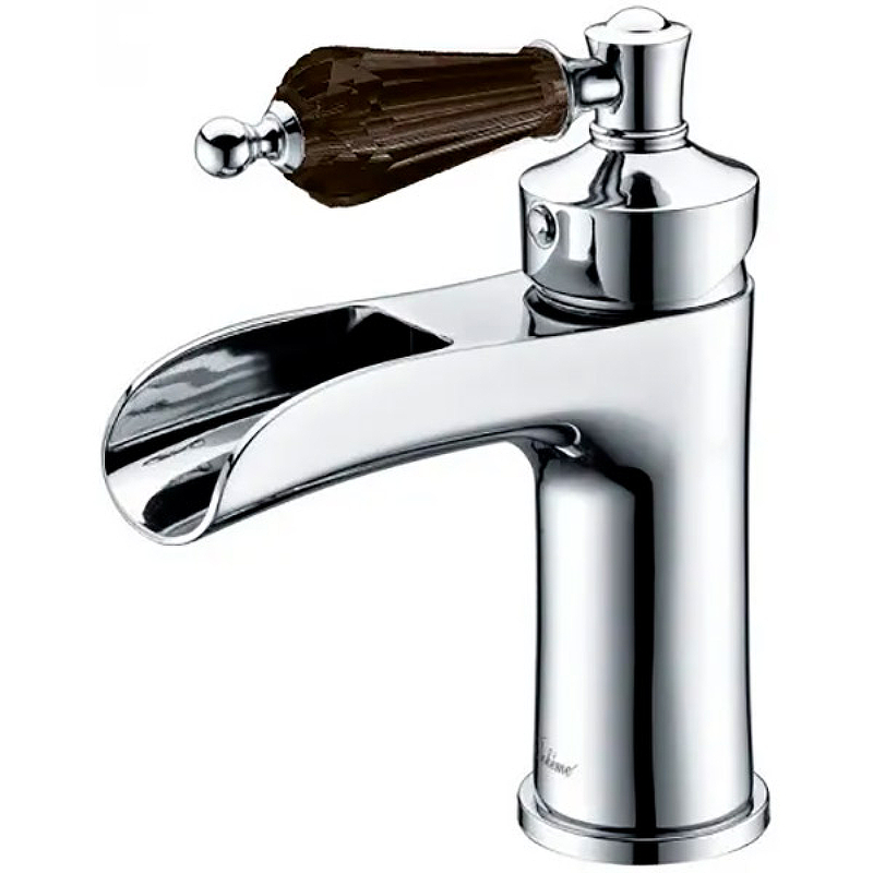 Смеситель для раковины Boheme Vogue 221-BSW хром, черный 