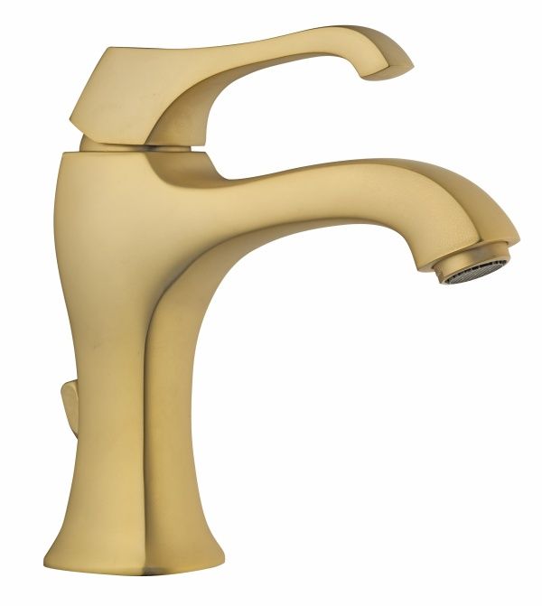 Смеситель для раковины Emmevi Ares 76003AO античное золото  