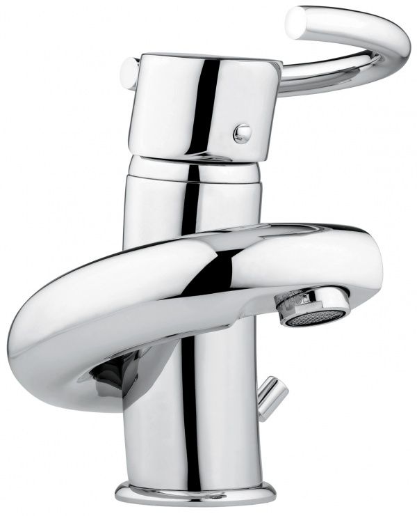  Смеситель для раковины Emmevi Twist 6603SC матовый хром 