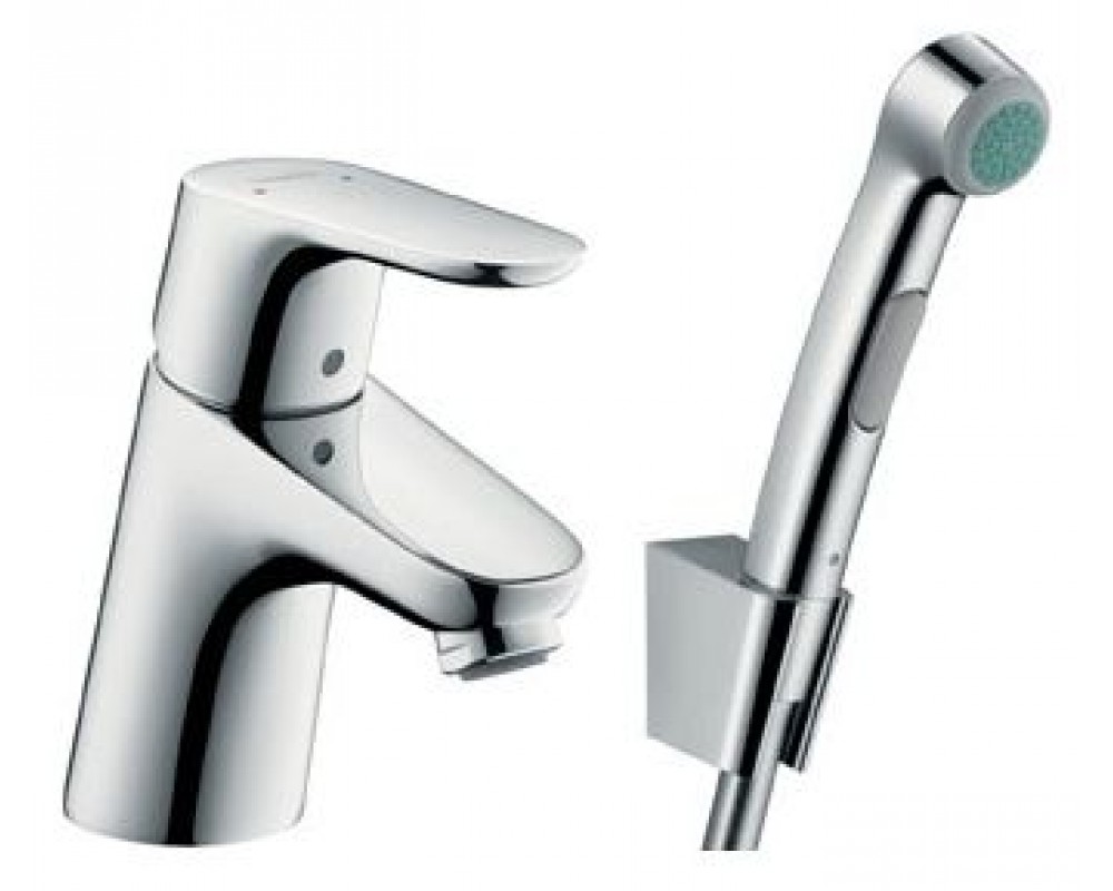  Смеситель для раковины Hansgrohe Focus с гигиеническим душем 31926000  