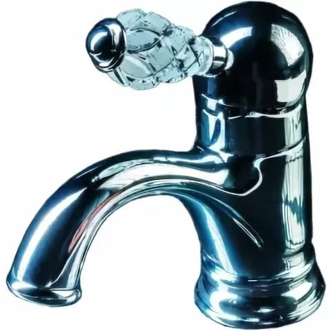 Смеситель для умывальника Boheme CRYSTAL 261-CRST 
