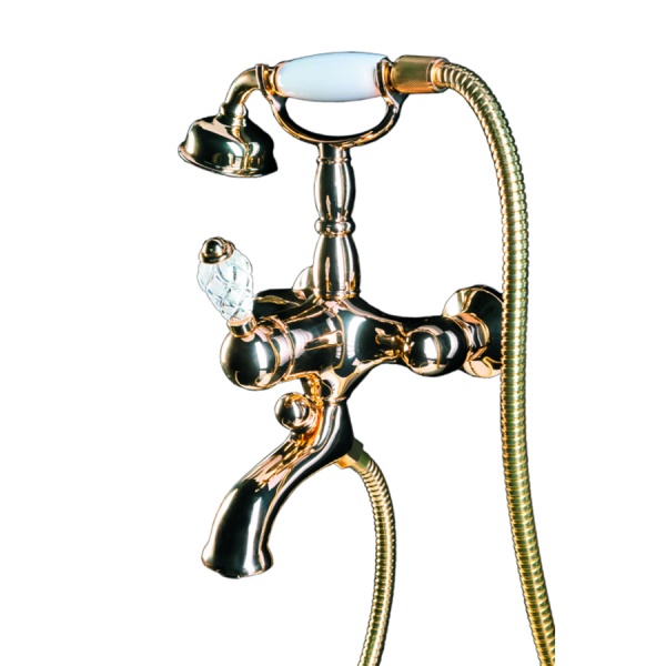 Смеситель для ванны Boheme  Crystal  303-CRST 