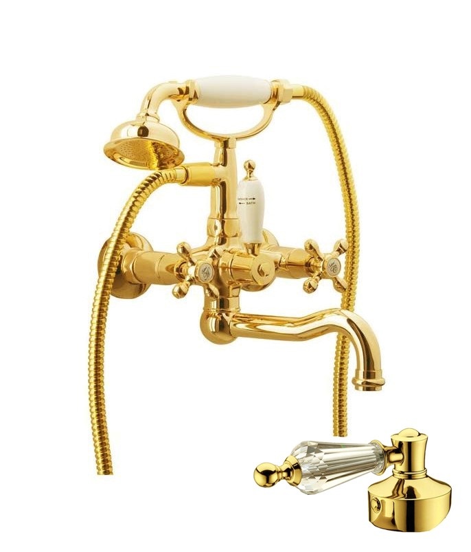 Смеситель для ванны Boheme Tradizionale Oro 293-SW золото 
