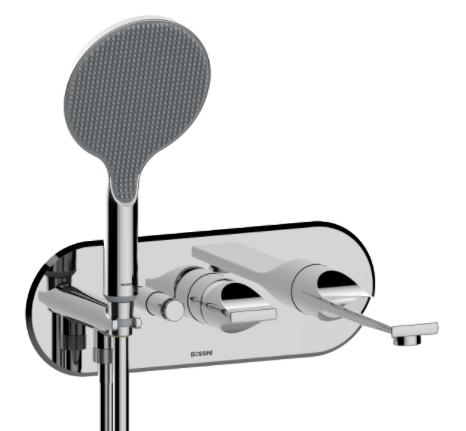 Смеситель для ванны Bossini Apice Z00557.030 