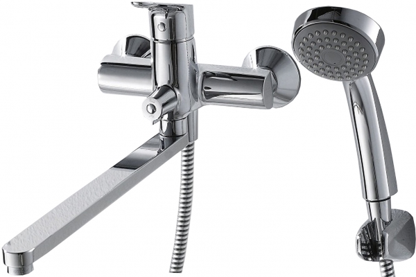 Смеситель для ванны   Bravat Drop F64898C-LB 