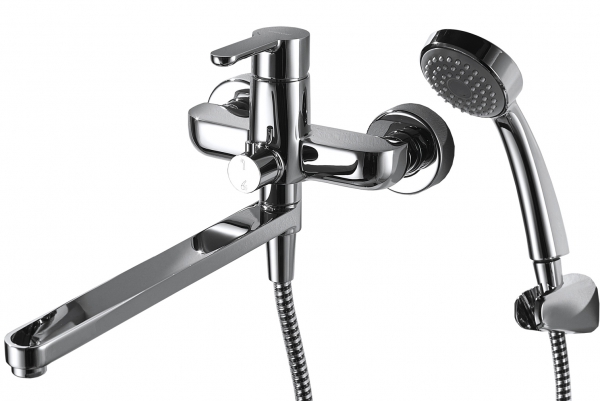 Смеситель для ванны   Bravat Stream F63783C-LB 