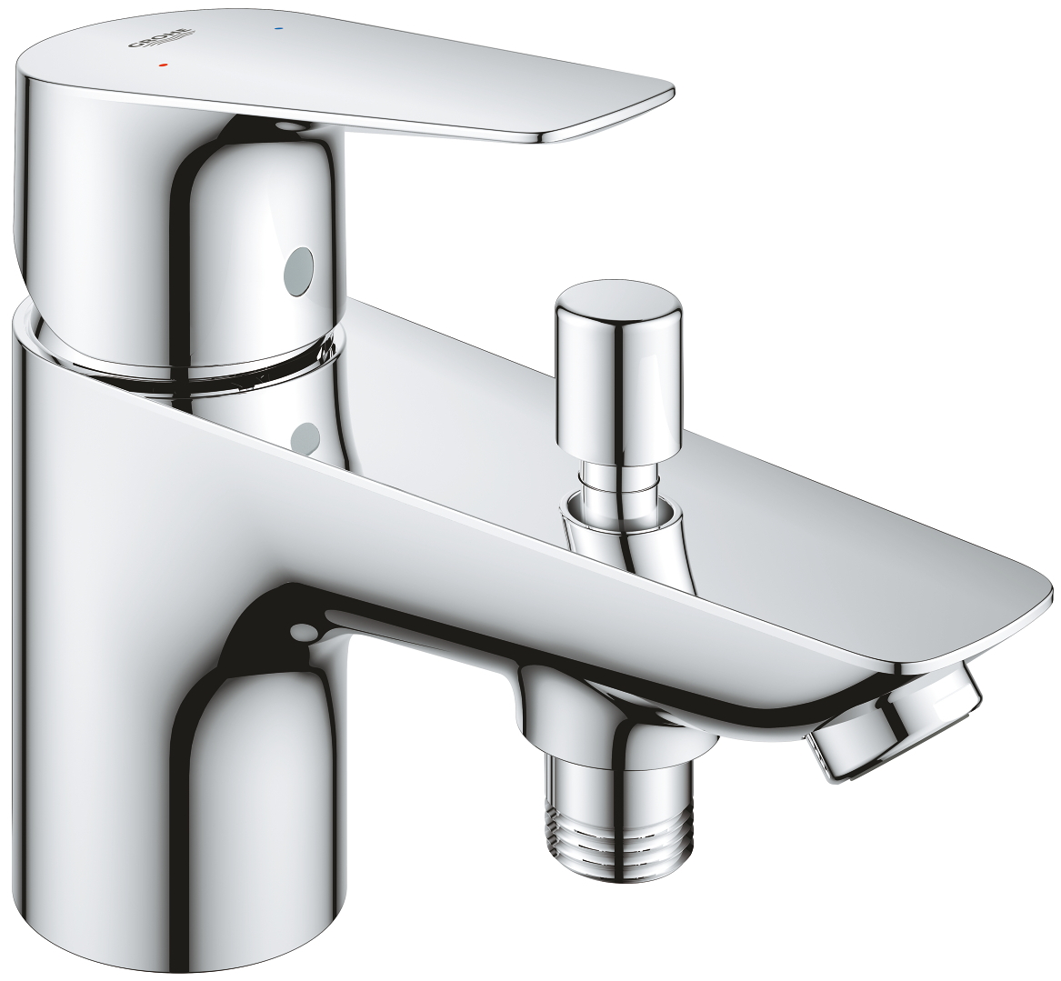 Смеситель на борт ванны Grohe BauEdge New 23562001) 