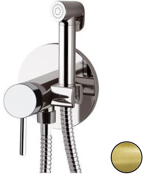 Смеситель с гигиеническим душем Daniel Tokyo TX6454DC-63 бронза  