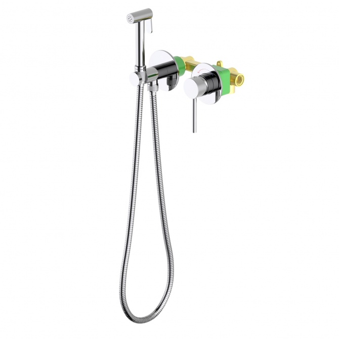 Смеситель с гигиеническим душем Timo Saona 2339/00SM хром 