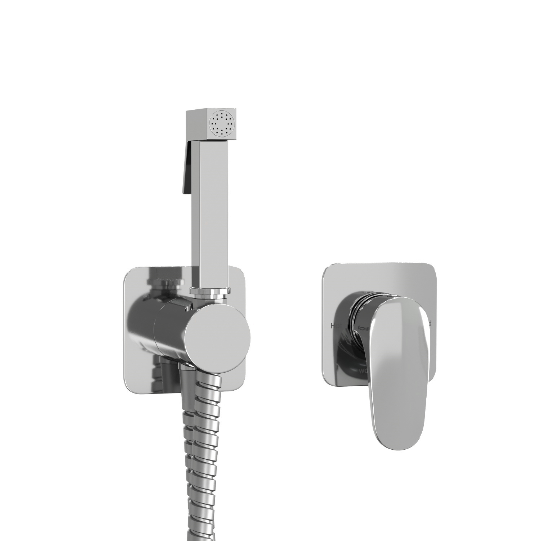 Смеситель с гигиеническим душем Wasserkraft A3151.271.057.136 хром 
