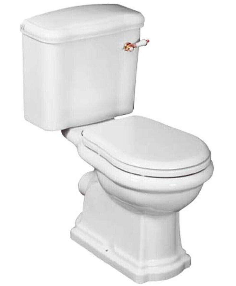 Унитаз Migliore Bella ML.BLL-25.102.BI выпуск в пол с ручкой смыва (дополнительно ручки и крышка) новый арт. 20612 