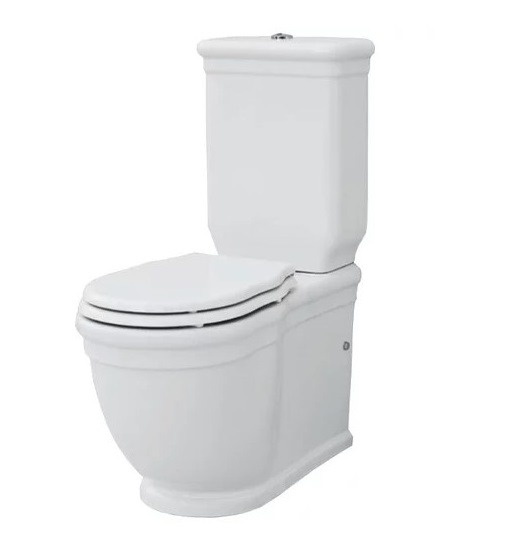 Унитаз напольный ArtCeram Hermitage HEV006 01 00 бачок и крышка дополнительно 