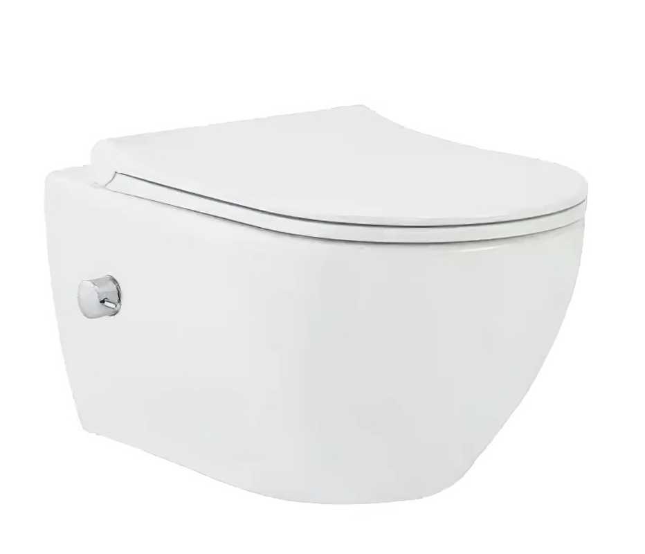  Унитаз подвесной безободковый beWash Bogen 88343601   