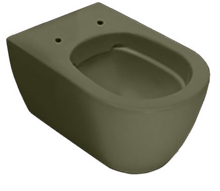 Унитаз подвесной Hatria A0Y1CC46 FUSION безободковый (крышка дополнительно) 