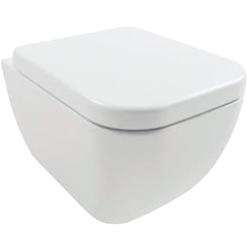 Унитаз подвесной Hatria Bianca Y3AK01 белый (крышка дополнительно) 