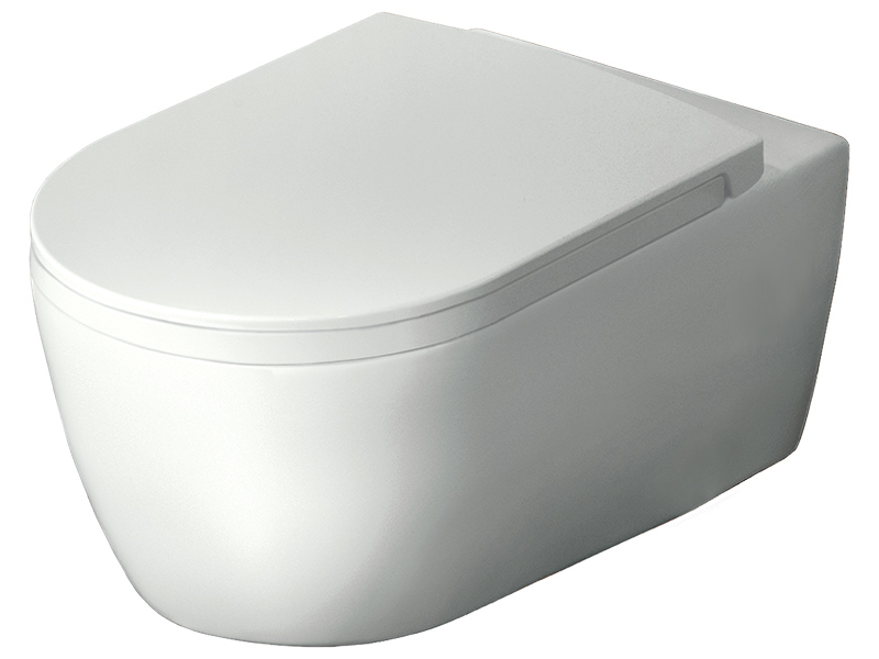 Унитаз подвесной Hatria Fusion Y1CC01 белый (крышка дополнительно) 