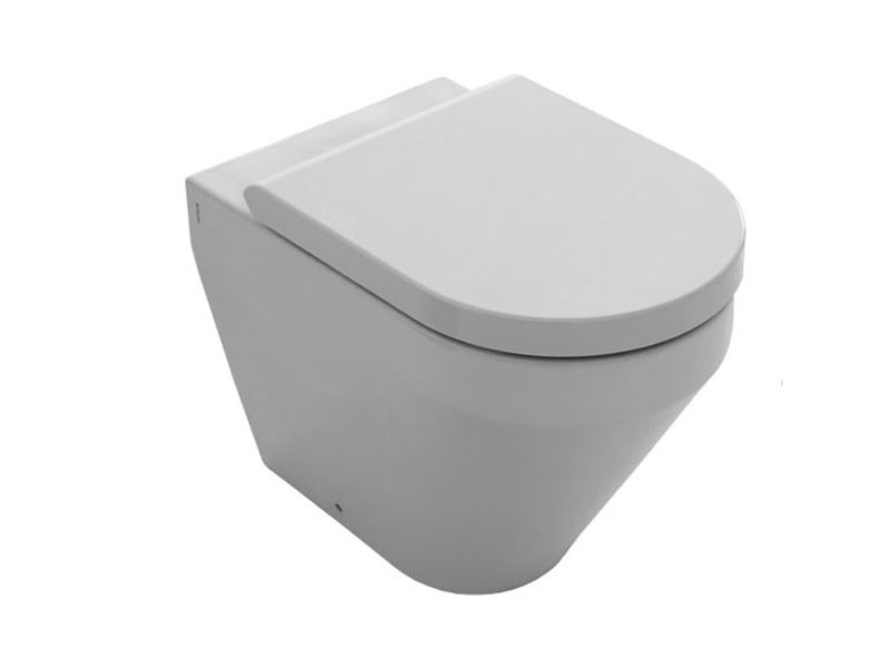 Унитаз приставной Hatria Daytime EVO YXV701 (крышка дополнительно) 