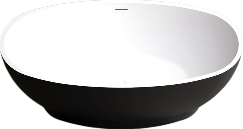 Ванна свободностоящая 165x80 Abber AB9207MB 