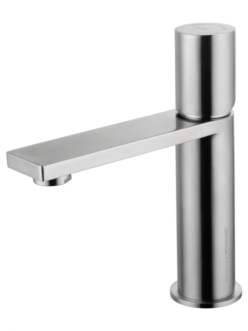 Смеситель для раковины Wonzon&Woghand WW-101-BS брашированный никель 