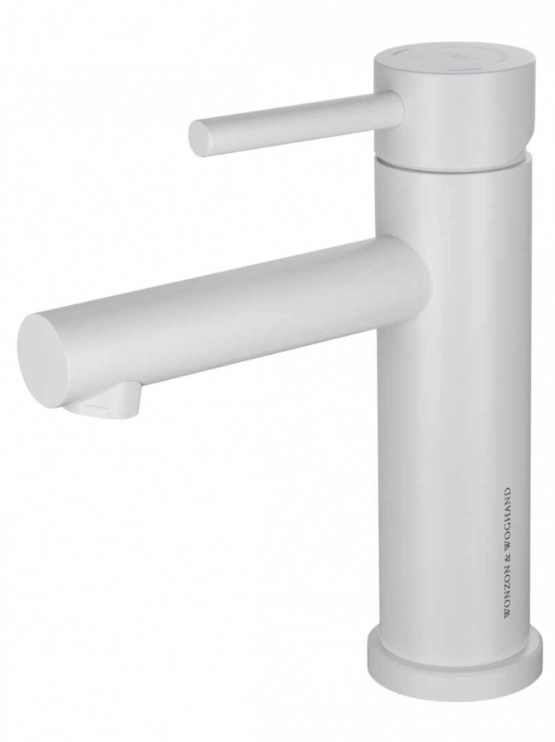 Смеситель для раковины Wonzon&Woghand WW-H9089-MW белый матовый  